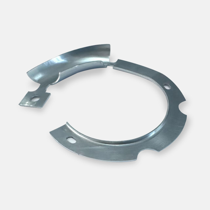 قطعات مهر و موم شده روی آلیاژ روی